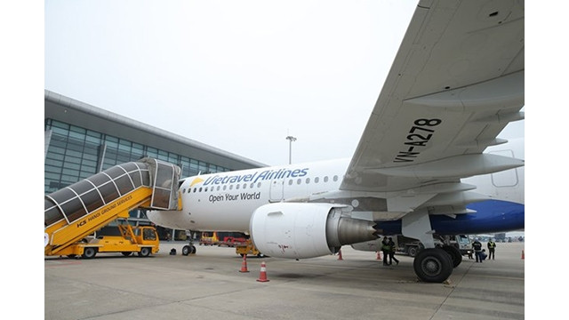 Un avion de Vietravel Airlines. Photo: Vietnam+