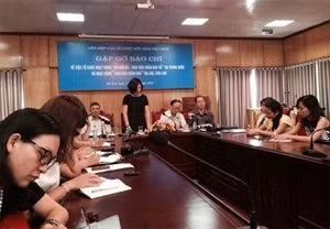 Conférence de presse du programme Photo: cand.com.vn.