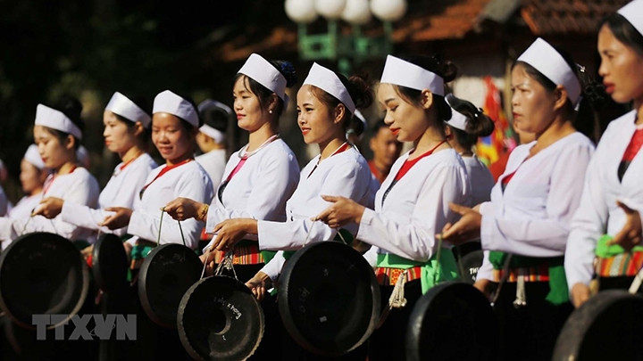 Les femmes issues de l'ethnie Muong, province de Hoa Binh. Photo : VNA