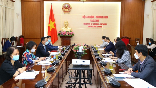 Une vue générale de la rencontre. Photo: molisa.gov.vn