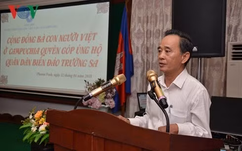 Châu Van Chi, président de l’Association générale des Cambodgiens d’origine vietnamienne. Photo: VOV.