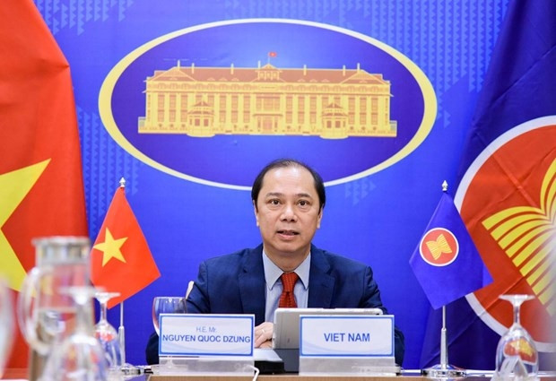 Le vice-ministre vietnamien des Affaires étrangères, Nguyên Quôc Dung. Photo : VNA.