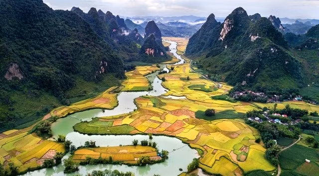 La beauté de la province de Cao Bang (au Nord du Vietnam).