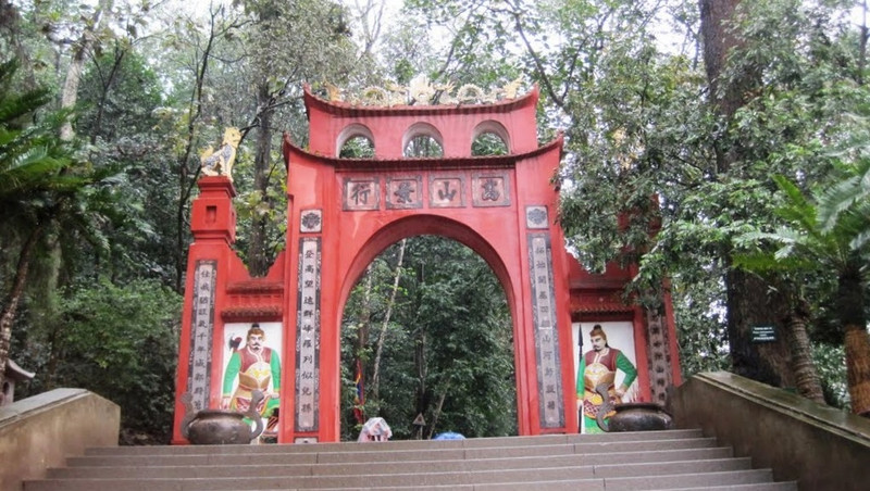 Le temple des rois Hùng. Photo: VOV.
