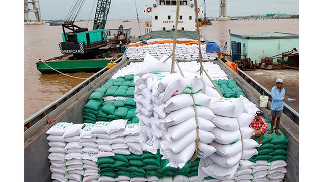 Le prix du riz vietnamien à l'exportation est le plus élevé depuis le début 2022. Photo d'illustration : thuonghieuvaphapluat.