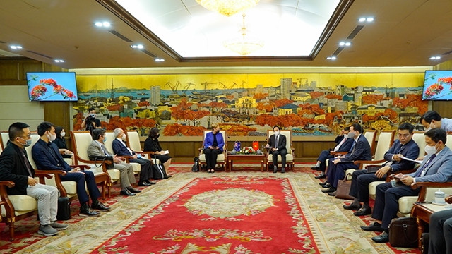 La vue générale de l'événement. Photo : Journal Thoi Dai.