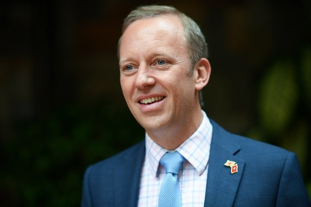 Ambassadeur du Royaume-Uni au Vietnam, Gareth Ward. Photo : qdnd.vn