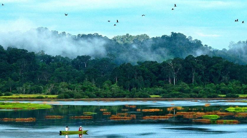 Au Parc national de Cat Tiên. Photo : baobariavungtau.com.vn