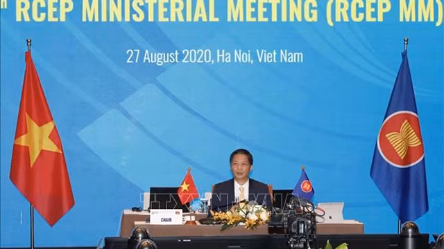 Le ministre vietnamien de l’Industrie et du Commerce, Trân Tuân Anh. Photo: VNA