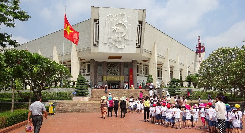 Le Musée Hô Chi Minh à Hanoi. Photo: DH/NDEL.