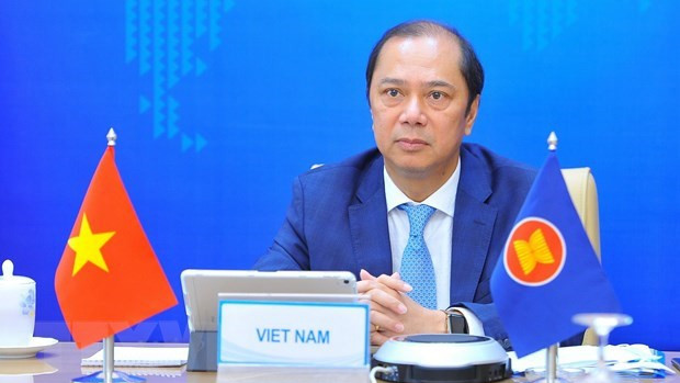 Le vice-ministre des Affaires étrangères Nguyen Quoc Dung. Photo : VNA.