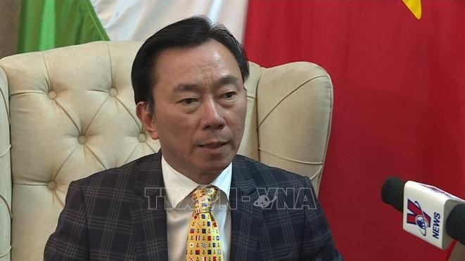 L'ambassadeur vietnamien en Inde, Pham Sanh Châu. Photo: VNA