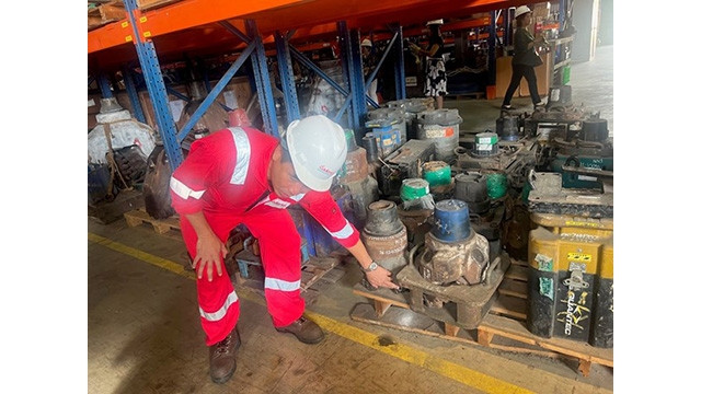  Cuu Long JOC atteindra la barre des 400 millions de barils de petrole en decembre hinh anh 1À la société Cuu Long JOC. Photo : VNA.