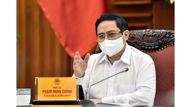 Le Premier ministre Pham Minh Chinh souligne l'importance de la science et de la technologie, en particulier dans le contexte actuel. Photo : VGP.