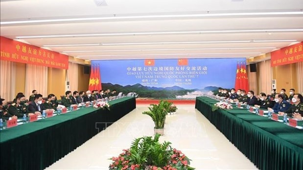 Panorama de l'entretien. Photo: VNA