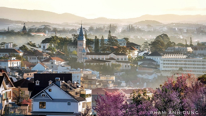 La ville de Dà Lat, dans la province de Lâm Dông. Photo : Vnexpress
