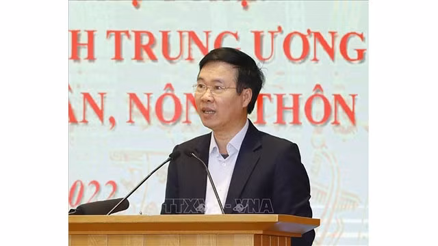 Vo Van Thuong, permanent du Secrétariat du Parti communiste vietnamien. Photo : VNA.