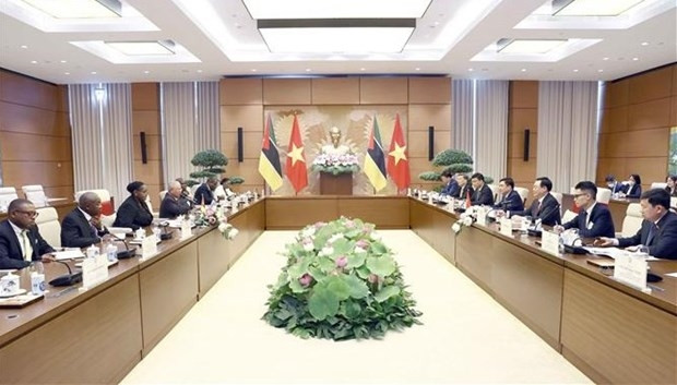 Panorama de l'entretien. Photo: VNA
