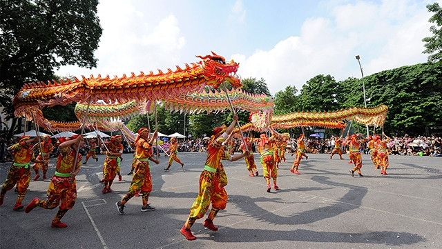 Le festival a vu la participation d’équipes de 15 arrondissement et districts de la ville. Photo : NDEL.