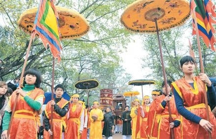  La fête de Co Loa. Photo: Nhan Dan