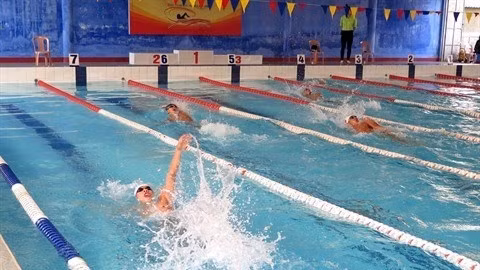 La natation fait partie des disciplines bénéficiant d’importants investissements de la part des instances sportives nationales. Photo : VNA.