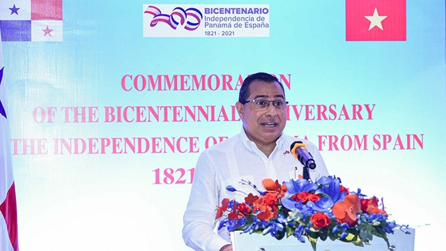L’ambassadeur du Panama au Vietnam, Eligio Alberto Salas De Leon. Photo : baoquocte.vn