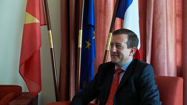 L’Ambassadeur français au Vietnam, Bertrand Lortholary. Photo : VNA