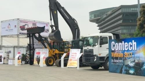 Contech Vietnam 2017 a été couronné de succès. Photo : VNA.