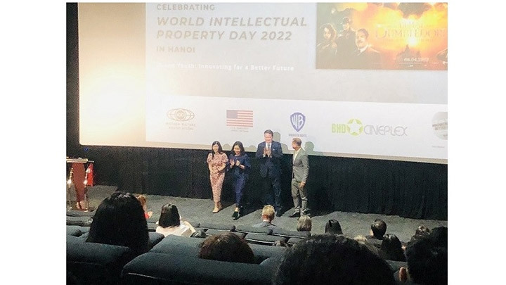 L’ambassade américaine au Vietnam célèbre la Journée mondiale de la propriété intellectuelle. Photo : baoquocte.vn