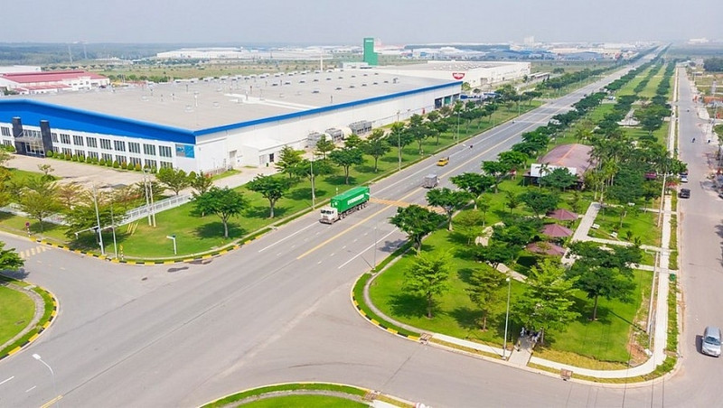 Une zone industrielle de Binh Duong. Photo: congthuong.vn