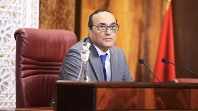 Le Président de la Chambre des représentants du Maroc, Habib El Malki. Photo: leseco.ma.