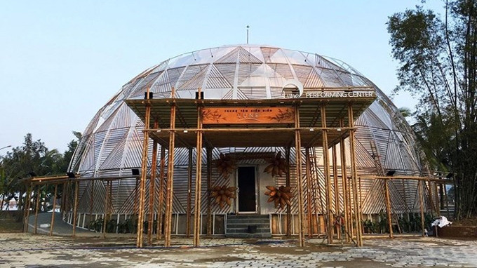 Le centre de présentation Lune à Hôi An. Photo : VNA