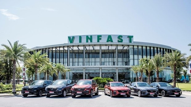 L'usine automobile VinFast représente un investissement de 2 mds de dollars pour la 1ère phase. Photo : vietimes.vn