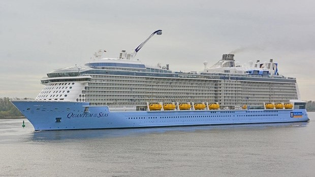 Le navire de croisière Quantum of the Seas. Photo : VNA.
