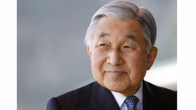 L’empereur japonais, Akihito. Photo: lemonde.fr.