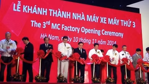 L'inauguration de la 3e usine Honda Vietnam en 17 ans d'activité montre l'efficacité des investisseurs japonais dans le pays. Photo: Bich Ngân/CVN.