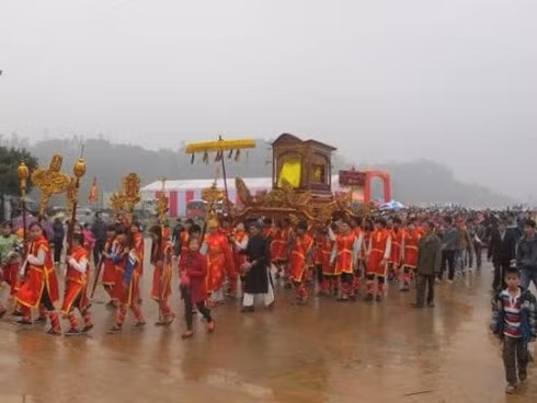L’ouverture de la fête de Tây Thiên 2016. Photo: VNA.