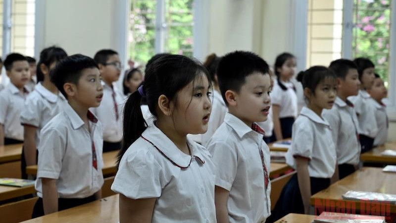 Le Vietnam met toujours en œuvre des objectifs de développement durable, dont les gens sont au centre. Photo : NDEL.
