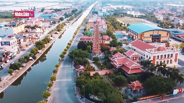Visite dans le district de Hai Hau à Nam Dinh