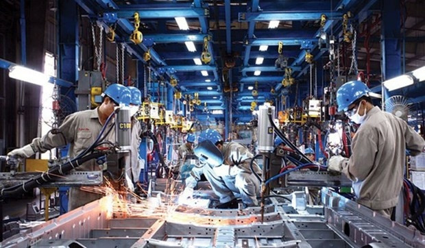 Les exportations vietnamiennes en mars se sont chiffrées à plus de 34,7 milliards de dollars, soit une hausse de 14,8% en un an. Photo : VNA.