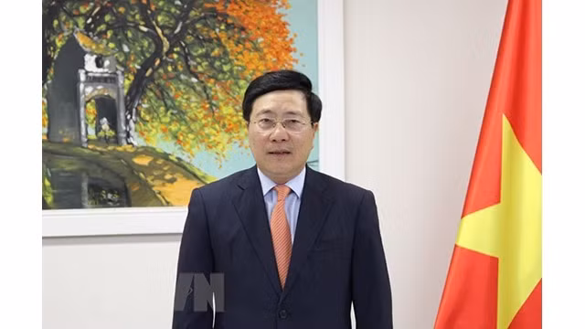 Le Vice-PM vietnamien, Pham Binh Minh, prononcera un discours lors de la FOA 2022. Photo : VNA.