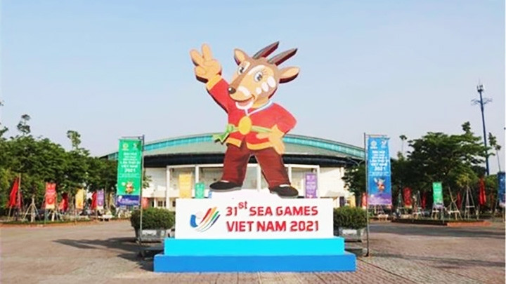 Le saola, une espèce animale figurant dans le Livre rouge du Vietnam, a été choisi comme mascotte de SEA Games 31. Photo : VNA.