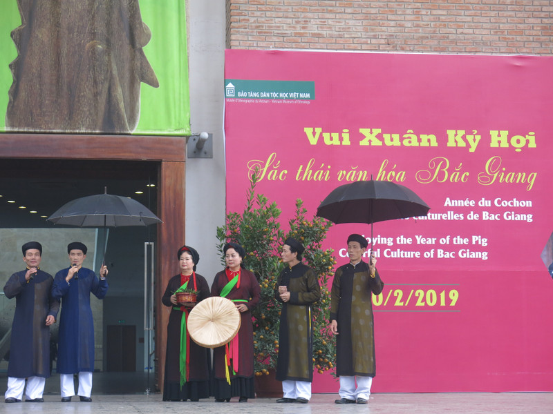 Le " quan ho " (chant alterné) sera présenté. Photo : LH/NDEL.