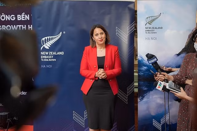L’ambassadrice de Nouvelle-Zélande au Vietnam, Tredene Dobson. Photo : thoidai.com.vn.