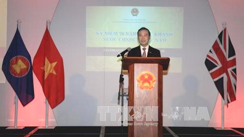 L’ambassadeur du Vietnam au Royaume-Uni, Nguyên Van Thao. Photo : VNA.