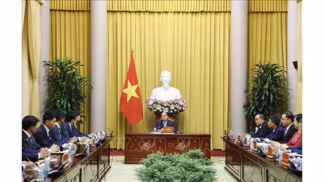 Panorama de la rencontre. Photo : VNA.