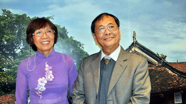 Mme Van Na et M. Nguyên Thanh Tong. Photo: NDEL.
