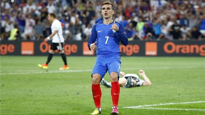 Le joueur Antoine Griezmann. Photo: Reuters.