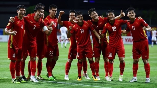 L'équipe nationale de football masculin demeure au 97e rang mondial sur le classement FIFA publié en août. Photo: VFF