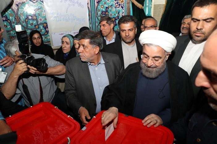 Le Président sortant de l’Iran, Hassan Rouhani. Photo: Reuters.